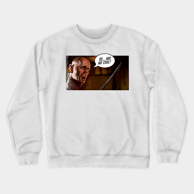 Butch caricature Crewneck Sweatshirt by Nickdancytattoo